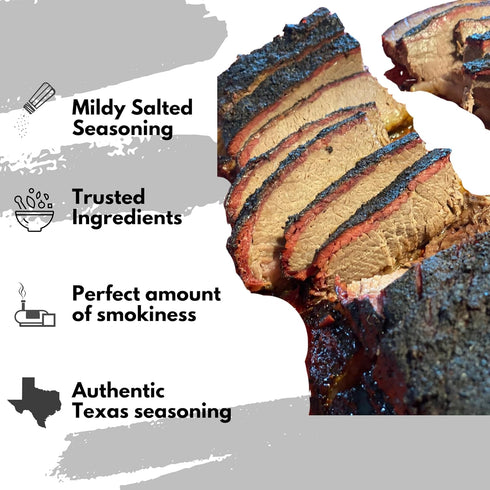 Purgatory Provisions Guadalupe River Blend - Authentic Texas Brisket Rub, Great All-Purpose Seasoning, BBQ Rub, Meat