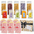 Popcorn Movie Night Supplies, 16 Pack Popcorn Kernels and Seasoning, Non-GMO Snacks, Gift Basket Idea