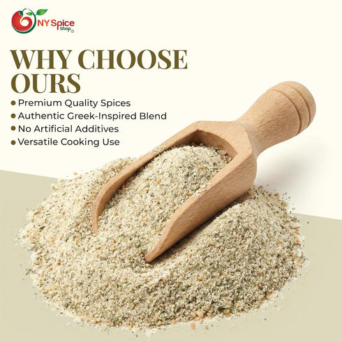 6 NY Spice Shop Lamb Gyro Greek Seasoning Blend - Ounce Greek Seasonings Spices for Cooking & Culinary - Savory Herb