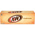 12 oz 12 pack A&W Cream Soda, fl cans