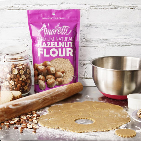 1 lb Amoretti - Natural Hazelnut Flour
