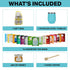 Set Tea Gift for Women & Men Includes Assorted Teas, Elegant Mug & Honey (Teal)