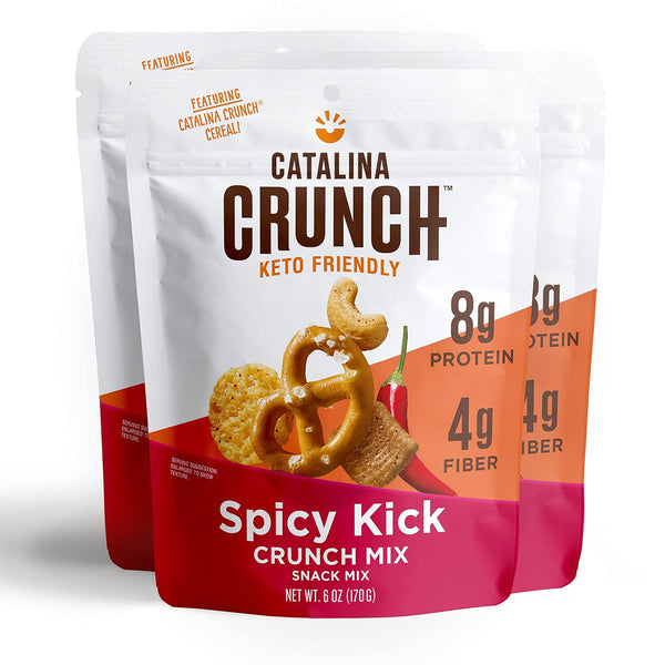 Catalina Crunch Mix Spicy Kick Keto Snack Mix | Keto Friendly, Low
