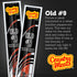 Country 0 (10 #9) Meats, Meat Sticks, USDA Certified, Trans Fat, Low Carb, High Protein, Keto Snack, Keto Friendly Meat