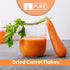 Pure Original Ingredients Dried Carrot Flakes, 1 lb, Soups & Stews, Diced & Ready To Use