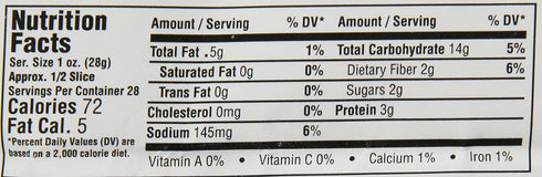 1lb Package (Pack 4) Sturdiwheat All Natural Bread Mix, Garlic Basil