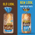 22 oz Nature's Own Perfectly Crafted White Bread, Thick Sliced Non-GMO Sandwich Bread, Loaf