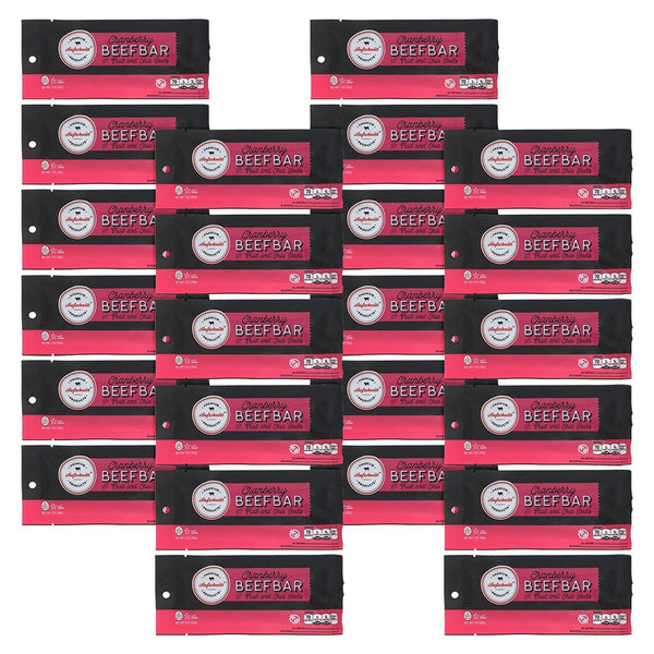 Premium Aufschnitt Products Aufschnitt Beef Bars - High Protein Snack with Grass Fed Beef -