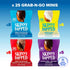 Pack, 0.46 oz Pack 25 SkinnyDipped Snack Attack Minis Almond Variety Healthy Snack, Plant Protein, Gluten Free, Mini
