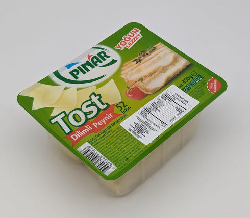 Raykush Art 350g PINAR Sliced Full Fat Cheddar Cheese for Toast