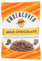Undercover CHOCOLATE CO Milk Chocolate Quinoa Snack Crisp, only one very small 1