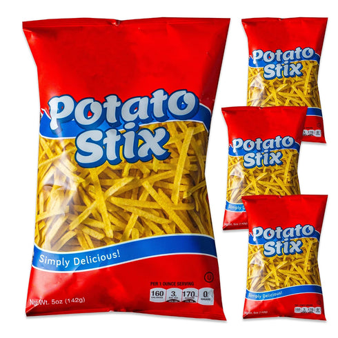Potato Stix - Real Fresh Potatoes - Crispy, Crunchy, Delicious Snack -