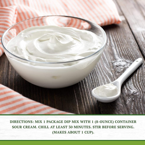 Laura Scudder's (4-2) Laura Scudders Green Onion Dry Dip Mix and Seasoning - Great For Vegetables, Chips, Sauces