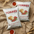 1.76 oz. (Pack 6) TORRES Selecta Gourmet Potato Chips - Snack Size Small Batch Artisan Kettle Chips - De La Vera Hot