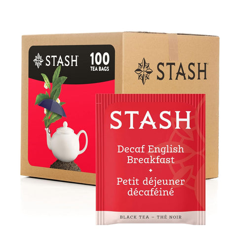 Stash Tea Decaf English Breakfast Black Tea - Decaf, Non-GMO Project Verified