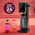 Pack, (440ml, Pack 3) SodaStream Bubly Burst Variety New Pour Bottle Drink Mix