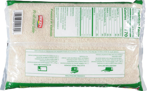 10 Iberia Jasmine Long Grain Fragrant Rice, Pound