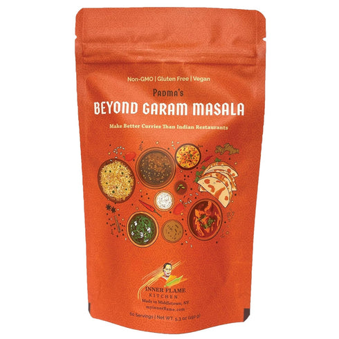 Padma's Beyond Garam Masala Curry Powder - 100% Natural Blend of 15 Spices, Made in New York