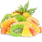Tropical Mixed Dried Fruit Chunks by It's Delish, 5 lbs Bulk |