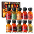 Master Hot Sauce Collection Sampler Set, Gourmet Flavors Include Habanero, Scotch Bonnet,