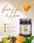 100% 680g (24 oz) Honey XP Raw Himalayan Wild Forest Honey Pure & Natural No Added Sugar Unprocessed & Cold-Filtered