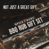 Set 4 Set Spice Guru BBQ Rub Gift Flavor Barbecue Seasoning Sampler Mens Christmas Gifts for Dad, Husband or Brother