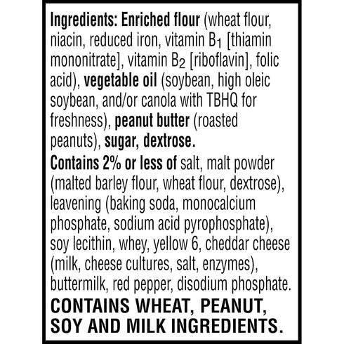 (12 96 Packs) Keebler Sandwich Crackers, Single Serve Snack Crackers, Office and Kids Snacks, Toast and Peanut Butter