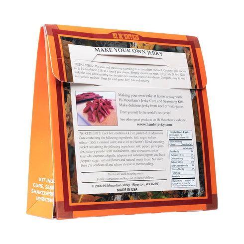 15 lbs. (1 Hi Mountain Jerky Seasoning and Cure Kit | HUNTERS BLEND | Beef Jerky Seasoning | Perfect for Beef, Venison