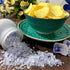400g 80+ Ancient Blue Salt Coarse with Grinder Minerals, High Potassium, Lower Sodium Unprocessed, Hand-Harvested