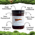 African Bronze Seal 12.35oz Cinnamon & Honey Infused with Grounded Ceylon Cinnamon, Organic Raw Honey in Glass Jar