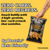 7 OZ Pork King Good Nacho Cheddar Pork Rinds FAMILY SIZE (Chicharrones - Keto Snacks)
