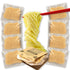 (8 PACK) Hakubaku Authentic Plain Ramen Noodles bulk Kaedama. Product of Japan. Good Asian Teriyaki cold noodles