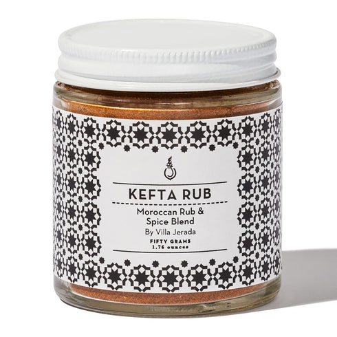 Villa Jerada Moroccan Kefta Rub & Spice Seasoning Mix, 1.76 oz (Pack of 1) - Use on Eggs, Shakshuka, Kofta, Braises &
