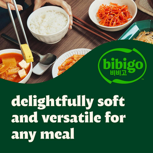 7.4 (Pack 1) Bibigo Korean Sticky White Rice, Microwavable, Zero Trans Fat, Ounce