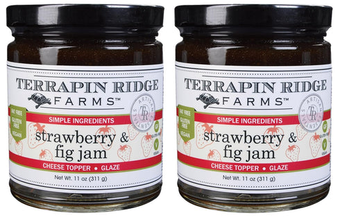 Terrapin Ridge Farms Gourmet Strawberry and Fig Jam Sweet & Zesty Jam