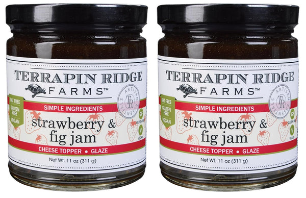 Terrapin Ridge Farms Gourmet Strawberry and Fig Jam Sweet & Zesty Jam