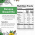 eat G.A.N.G.S.T.E.R. Vegan Banana Bread Mix, Allergy-Friendly Baking Mix, Grain-Free, No Dairy, Nuts, Gluten, Dairy
