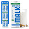 MALK Almond Milk Unsweetened (32oz, Pack of 6) - Shelf Stable Organic