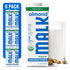 MALK Almond Milk Unsweetened (32oz, Pack of 6) - Shelf Stable Organic