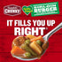 Country 18.8 oz Campbell's Chunky Healthy Request Sirloin Burger With Vegetables Beef Soup, Can