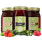 Green Jay Gourmet Spicy Jam Variety Pack - All-Natural Raspberry Jalapeno Jam,