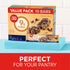 Pack, 10 14.1 oz Fiber One Chewy Bars, Oats and Chocolate, Fiber Snacks, Value Ct