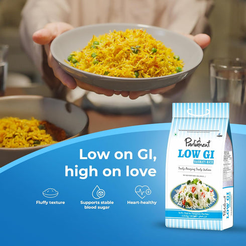 Parliament 10lb Diabetic Friendly Basmati Rice w/Lower G.I. Index Value