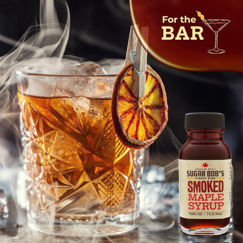 Sugar Bob's Finest Kind Smoked Maple Syrup - Travel Size, 2 oz