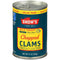 Snow's Wild Caught Chopped Clams Canned, 15 oz Can - Served in