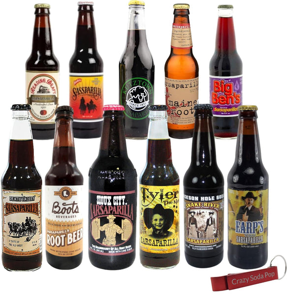Generic Sarsaparilla Soda Variety Sampler Pack | Premium Crafted Variety Pack from Around