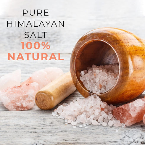 Focus Nutrition 100% 2 lbs , Himalayan Pink Salt, Natural Fine Grain, Resealable Pouch