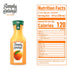 46 oz Simply Orange Pulp Free Orange Juice Bottle, fl