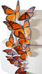 NEW Edible Butterflies Assorted Set - 15 Wafer Cake & Cupcake Toppers (Orange Monarch)