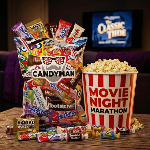 3 Lb Pack, Bulk Candy Variety Assorted Chocolate Candy Individually Wrapped, Fun Size & Mini Candy Bars for Parties